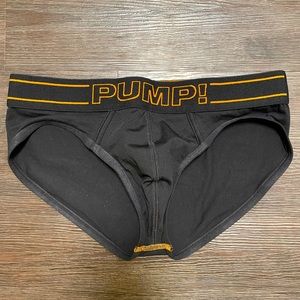Black Pump Briefs Men's Underwear